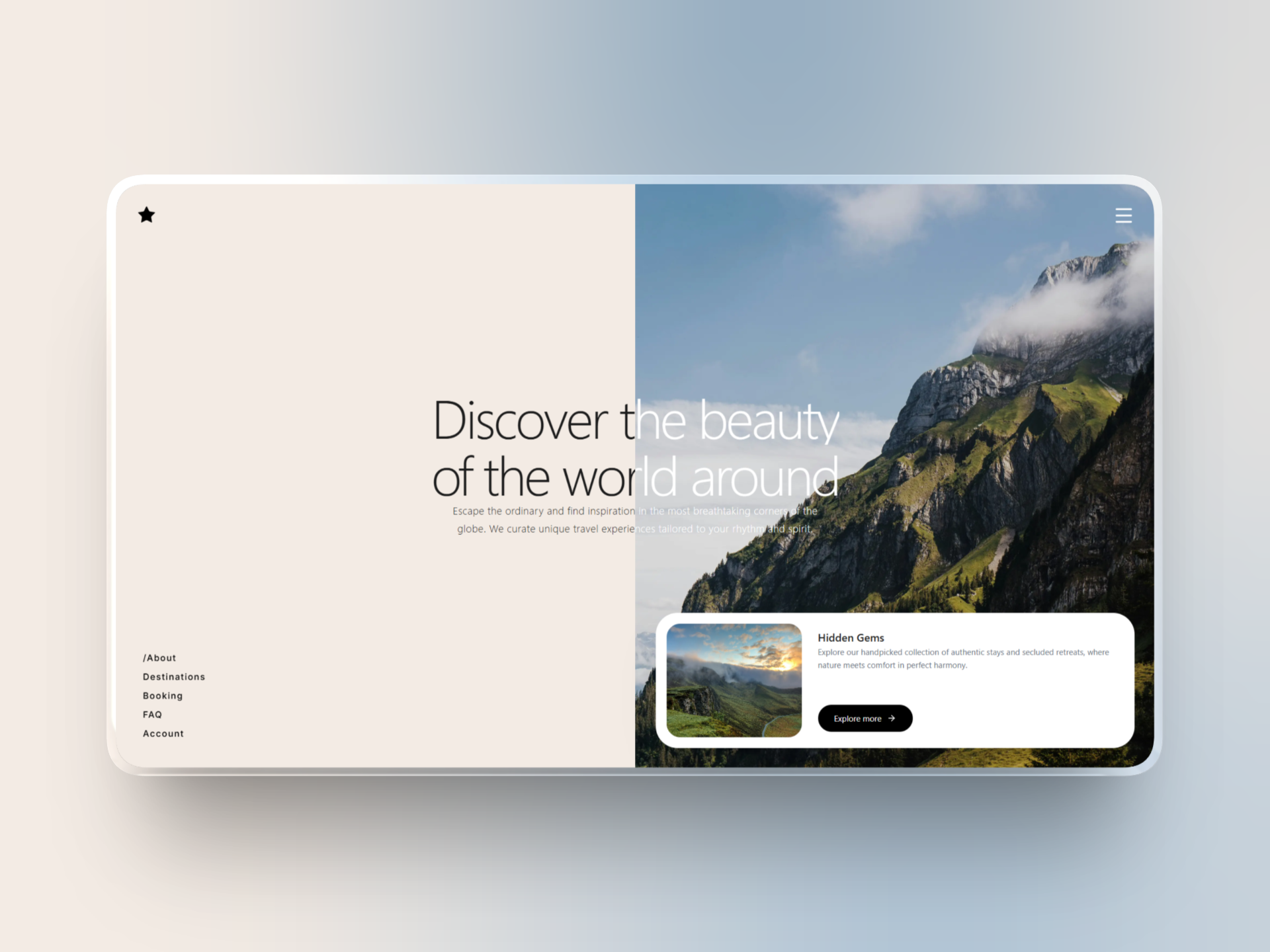 Travel Website